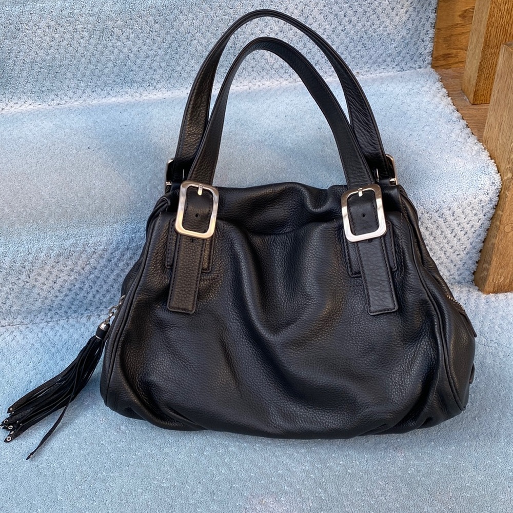 Cole Hahn black shoulder bag